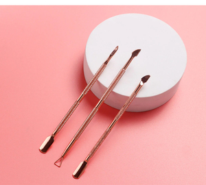 Cuticle Pusher <b>Nail</b> Polish Remover Gel <b>Nail</b> Polish Peeler Scraper Stainless Steel Clean Manicure <b>Tools</b> For Fingernails - Product Image 6