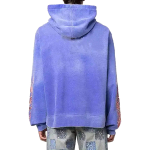 Sudadera Personalizada de Corte Regular, Lavada al Ácido, Estilo Vintage, 100% Algodón, Impresión Digital de Alta Calidad, Sudadera de Felpa para Hombre - Product Image 3