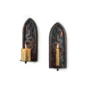 Support de bougie rond en métal noir, très vendu, pour décoration intérieure, support mural pour bougie, porte-bougie - Product Image 6