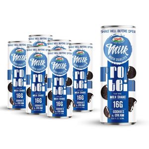 Nawon Vanille Saveur Protéiné Milk Shake Can moins de sucre Lait entier en poudre Marque privée Shake Protéiné Boissons non alcoolisées Échantillon gratuit OEM - Product Image 2