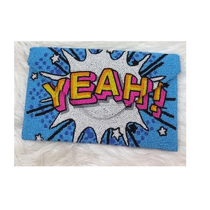 Bolso de Mensajero de Lona Hecho a Mano de Diseño Bohemio Indio para Mujer, Bolso de Hombro Elegante para Fiestas, Compras y Eventos Nocturnos, Venta al por Mayor - Product Image 6