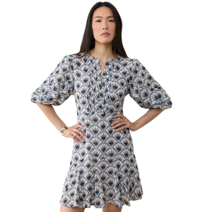 Vestido Mini Estampado para Mujer, Cuello Cuadrado, Estilo Casual - Product Image 5