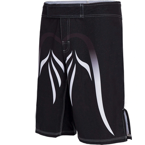 Pantalones Cortos Deportivos Unisex Personalizados con Estampado Digital para BJJ, Jiu Jitsu, Grappling, UFC, MMA, Transpirables, de Spandex/Nailon, Tela 100% Preencogida, 240g, OEM - Product Image 6