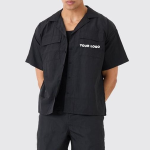 Pantalones Cortos Cargo de Verano de 2 Piezas, 100% Algodón, Transpirables, Ecológicos, de Talla Grande, con Logotipo Personalizado, Secado Rápido y Absorción del Sudor - Product Image 3