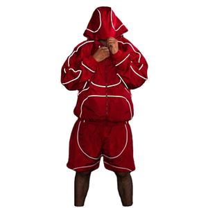 Conjunto Deportivo de 2 Piezas para Hombre, con Logotipo Personalizado, de Nailon, para Gimnasio y Running, con Ribete Blanco, Secado Rápido, Chaqueta Cortavientos Negra, Chándal de Invierno Estampado - Product Image 1