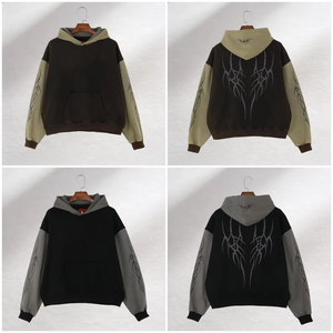Wholesale Custom Hoodie Men Women Oversized Cotton Fleece Pullover Private Label OEM Streetwear Sweatshirt Factory - Product Image 6