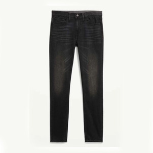 Servicios OEM de mezclilla personalizada para hombre: Jeans de cintura alta y transpirables con un lavado claro moderno y totalmente personalizables - Product Image 1
