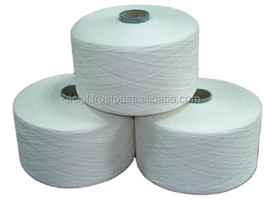 Fil compact cardé en coton 100% NE 30s/1, finement filé, pour le tissage, sensation super douce, offrant une qualité de tissu améliorée, réduction - Product Image 5