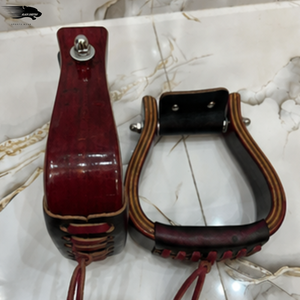 Estribos de Madera Personalizados OEM, Estribos de Acero Inoxidable de Alta Resistencia para Montar a Caballo, Accesorios de Equitación al por Mayor - Product Image 4