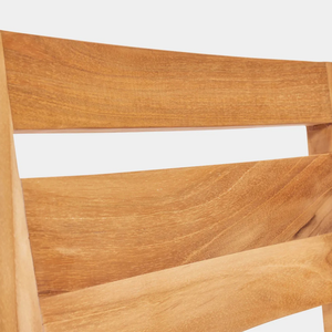 Sillas de Comedor Modernas Hechas de Madera de Teca Sólida de Alta Calidad con Madera Natural para Uso en Exteriores - Product Image 3