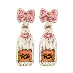 ต่างหูลูกปัดทำด้วยมือหลากสีสำหรับผู้หญิงเครื่องประดับแฟชั่นปรับแต่งได้เครื่องประดับลูกปัดยอดนิยม - Product Image 1