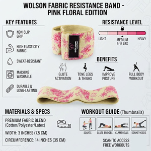 Premium Weight Lifting Resistance <b>Band</b> for Strength Training Pull Up Assistance Mobility Fitness and Home Gym <b>Workouts</b> - Product Image 5