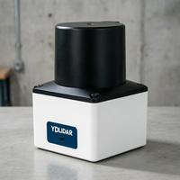 Escáner Láser de Seguridad YDLIDAR TIA-H 2D, Sensor de Protección con Tecnología TOF de 200 FOV para AGV, Montacargas, Prevención de Colisiones Perimetrales