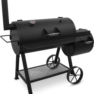 <span class=keywords><strong>Barbecue</strong></span> coréen au charbon de bois avec fumoir et hauteur réglable pour utilisation sur table ou en extérieur - Product Image 4
