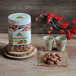 Special Wholesale Offer Dong Phu Organic Premium Unshelled W180 Vietnam Roasted Buttery Salty Cashew Kernels 500g <b>Square</b> Jar - Product Image 6