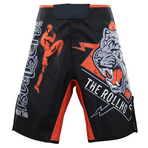 Shorts de sport athlétiques, respirants, extensibles, légers et confortables, fournisseur OEM ODM, shorts MMA 100% - Product Image 5