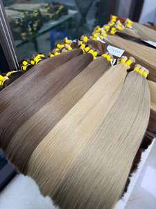 ผมมนุษย์บริสุทธิ์เวียดนามเป็นกลุ่มพร้อมปลายดึงสองด้าน - Product Image 4