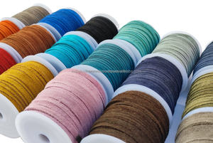 Dentelle en cuir suédé - Product Image 5