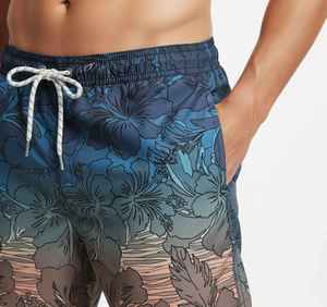 Shorts de Baño de Secado Rápido de 5 Pulgadas con Logotipo Personalizado al por Mayor para Hombre, Cintura Media con Cordón, para Deportes Acuáticos, Gimnasio y Playa, 2026 - Product Image 4