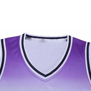 Conjunto de Uniforme de Baloncesto Personalizable de Talla Grande, Transpirable, 100% Poliéster, Jersey sin Mangas para Sublimación, Pantalones Cortos para Hombre - Product Image 3