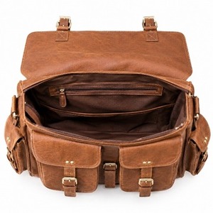 Sac bandoulière de luxe en cuir véritable, petit sac messager, sacoche pour ordinateur portable, idéal pour le bureau, les voyages, unisexe, cadeau d'affaires, sac haut de gamme - Product Image 4