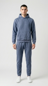 Conjunto Deportivo Informal para Hombre con Sudadera con Capucha y Pantalones Deportivos - Product Image 4