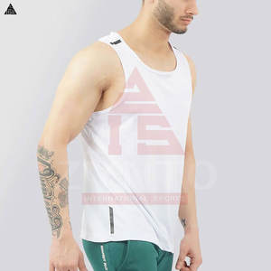 Débardeurs de sport personnalisés OEM pour hommes – Maillots de corps de musculation et fitness tendance pour hommes - Product Image 6