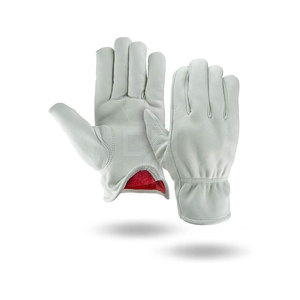 Guantes de Seguridad de Cuero Premium, Guantes de Trabajo Resistentes con Palma Reforzada, Costuras Fuertes y Material Duradero - Product Image 1