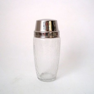 Handmade Metal & Glass Cocktail <b>Shaker</b> Barware Supplies Alcohol Wine Stainless Steel Cocktail <b>Shaker</b> <b>Bottle</b> - Product Image 1