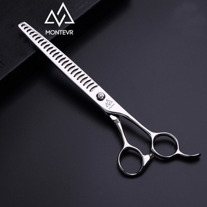 Forbici professionali giapponesi per toelettatura animali, 6,5 pollici, 45 denti, per sfoltire il pelo di cani, massima qualità-prezzo - Product Image 6