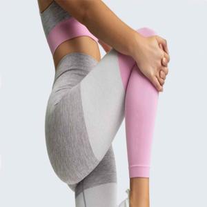 Workout 2 Piece Women's Yoga Leggings Bra <b>Sets</b> Gym Outfits Activewear Matching Bra And Legging <b>Set</b> - Product Image 4