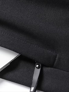 High Quality Lightweight Breathable Spandex/Polyester <b>Wind</b> <b>Breaker</b> Tracksuit Men's Solid Color Turn-down Collar Casual Hoodie - Product Image 6
