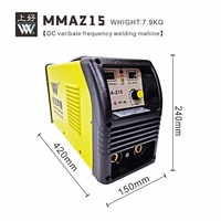 Machine à souder à l'arc au métal Shanghao Tank MMA215, nouvelle génération, inverseur DC 7,1 kVA, haute productivité, 0,93, 220 V, moteur DC durable, IP21S