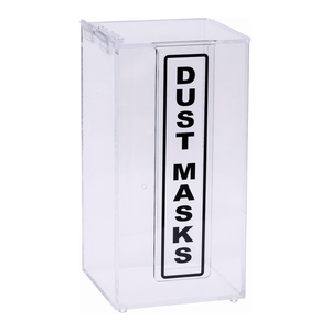 Distributeur de masques anti-poussière mural Brady avec couvercle transparent pour usage industriel et en laboratoire - Product Image 1