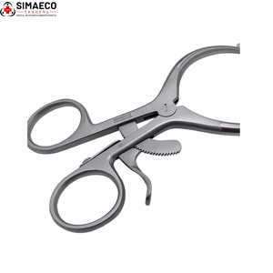 Écarteur buccal SIMAECO Molt Mouth Gag en acier inoxydable, instrument chirurgical réutilisable et stérilisable, dispositif médical - Product Image 3