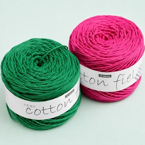Hilo de algodón 100% para tejer a mano, marca Linea COTTON FIELD, 80g por ovillo. - Product Image 5