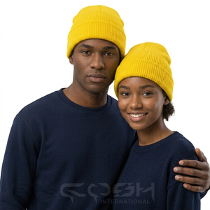 Gorros de Punto Personalizados Cosh International, Unisex, para Invierno, sin Dobladillo, con Bordado de Logotipo Personalizado, Gorra Deportiva con Dobladillo - Product Image 3