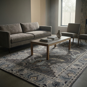 Alfombra Moderna Personalizada Ecológica Antideslizante de Lana Blanca Marfil, Felpa de Pelo Medio, Gruesa, Hecha a Mano, Lisa/Sólida para Dormitorio y Sala de Estar - Product Image 4