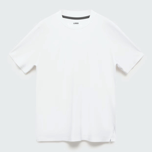 เสื้อยืดออกกำลังกายผู้ชายแบบรัดรูป น้ำหนักเบา สไตล์พื้นฐาน สำหรับฟิตเนสและกีฬา ผลิตจากผ้าสแปนเด็กซ์/โพลีเอสเตอร์ ระบายอากาศได้ดี ไร้ตะเข็บ ส่งตรงจากโรงงาน - Product Image 5