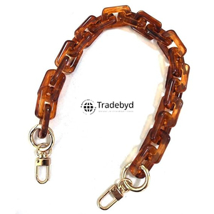 Cadena de resina, collar colorido hecho a mano, joyería elegante y moderna, accesorio ligero y duradero para mujeres y niñas Tradebyd - Product Image 4