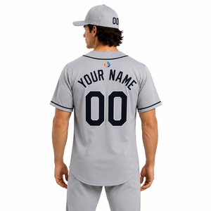 Maillot de baseball haut de gamme conçu avec un tissu extensible pour les clubs sportifs et les matchs de baseball organisés, offrant un confort durable pour les équipes. - Product Image 3
