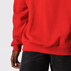 Sweat à capuche oversize en coton de haute qualité, épais, en molleton uni, personnalisable pour hommes - Product Image 5