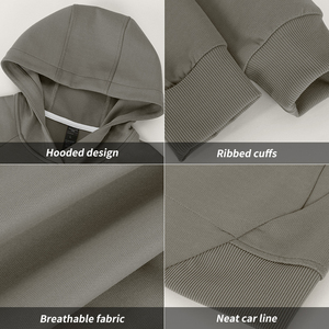 Sudaderas con Capucha Personalizadas de Poliéster y Elastano para Hombre, Transpirables, de Secado Rápido, para Entrenamiento, Deportivas, para Correr - Product Image 6