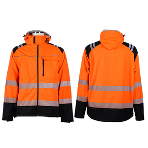 New Arrival Wholesale Workwear Stand Collar Safety <b>Jacket</b> for <b>Men</b> OEM Service Waterproof Custom High Quality Wholesale - Product Image 2
