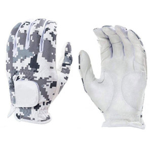 Guantes de Golf Antideslizantes de Piel de Cabretta, Color Blanco, Talla Personalizada, Agarre Suave, Cierre de Velcro - Product Image 3