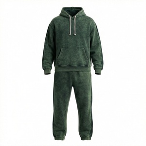 Men's Acid Wash <b>Tracksuit</b> Anti Wrinkle Fully Customized Latest Fabric Design Athletic Running Workout Customized Color - Product Image 1