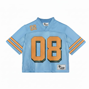 Maillot de football américain personnalisé 2026 pour adulte – Style maille respirante pour fans – Uniforme respirant - Product Image 5