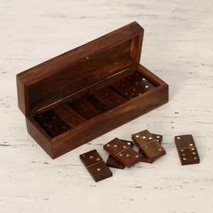 Jeu d'échecs en bois artisanal pour débutants - Qualité professionnelle, design traditionnel, écologique, jeu de stratégie éducatif - Product Image 1