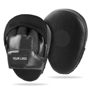 Wholesale Custom Leather Boxing Focus <b>Pads</b> Punching Mitts Kickboxing Training Eco-Friendly Durable Breathable Comfortable - Product Image 5