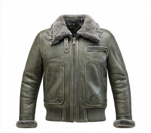 Champ King VESTE EN CUIR ET POILS DE HAUTE QUALITÉ PREMIUM - Product Image 5